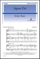 Agnus Dei SATB choral sheet music cover